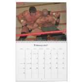 プロレスリングのカレンダー カレンダー (2月 2027)