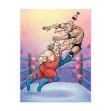 プロレスリングヒットバースデーカード