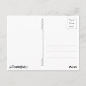 プロレスルチャドールピニャータ誕生日 ポストカード (裏面)