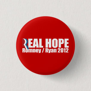 プロロムニー – ROMNEY RYAN ARE 実在 HOPE -- .png 缶バッジ