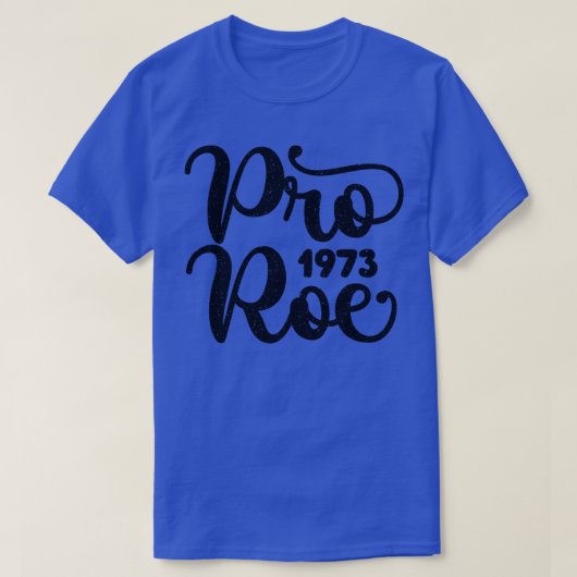 プロロー1973動揺してタイポグラフィ Tシャツ (デザイン正面)