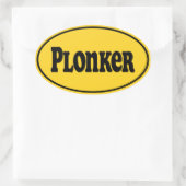 プロンカー 楕円形シール (バッグ)