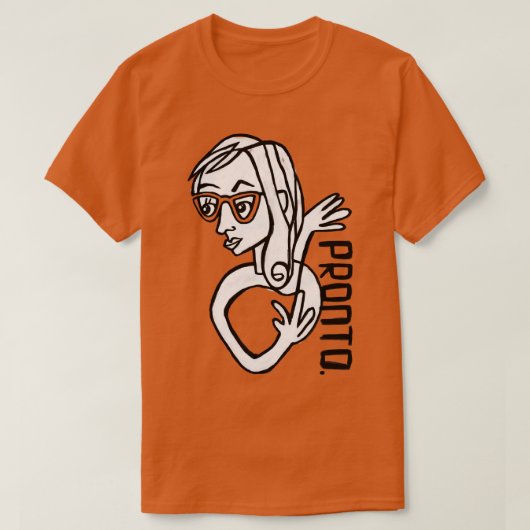 プロントイタリアン Tシャツ (デザイン正面)