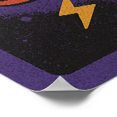 プロンプト22，磁気メモリ，ヴィンテージ ポスター (角)