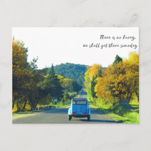 プロヴァンスからのはがき ポストカード (正面)