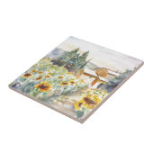 プロヴァンスのひまわり タイル (側面)