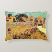 プロヴァンスのファームハウスby Vincent vanゴッホ アクセントクッション (正面)