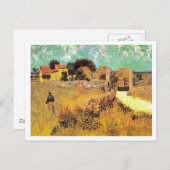 プロヴァンスのファームハウスby Vincent vanゴッホ・ヴァン・ゴッホ ポストカード (正面/裏面)