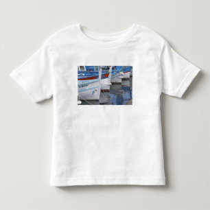 プロヴァンスの典型的な漁船 2色で塗装 トドラーTシャツ