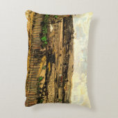 プロヴァンスの収穫 モンマジュール by ヴィンセント・ヴァン・ゴッホ アクセントクッション (裏面(縦))