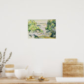 プロヴァンスの田舎 ポスター (キッチン)