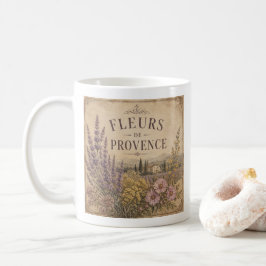 プロヴァンスの花のマグカップ コーヒーマグカップ