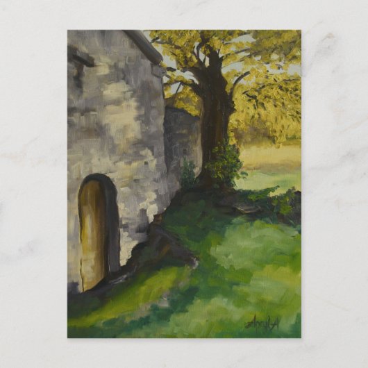 プロヴァンスの路傍礼拝堂 ポストカード (正面)