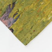 プロヴァンスの農家(1888)ビンセント・ヴァン・ゴッホ フリースブランケット (角)