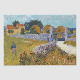 プロヴァンスの農家(1888)ビンセント・ヴァン・ゴッホ 薄葉紙