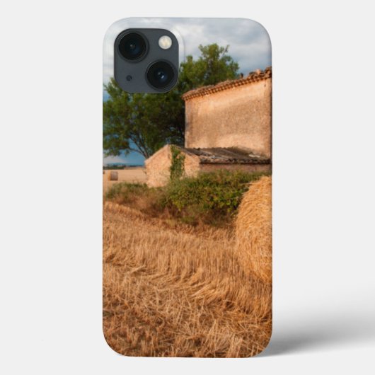 プロヴァンスの野原の干し草ロール Case-Mate iPhoneケース (裏面)