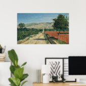 プロヴァンスの風景 ポスター (ホームオフィス)