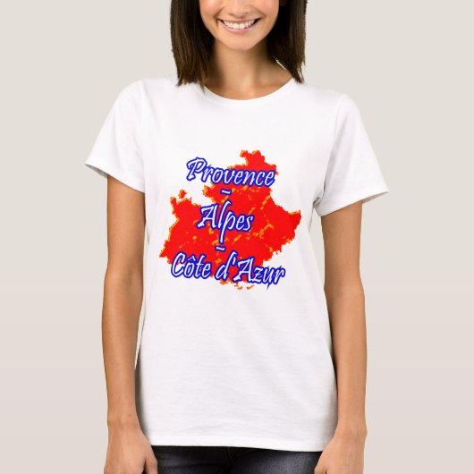 プロヴァンスアルペスコートダジュール Tシャツ (正面)