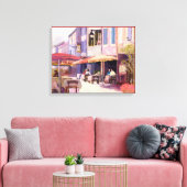 プロヴァンスカフェ キャンバスプリント (インサイチュ (リビング))