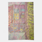 プロヴァンスハウスアンドラベンダーフィールド キッチンタオル (縦)