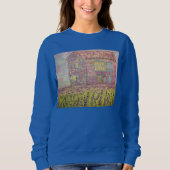 プロヴァンスハウスアンドラベンダーフィールド スウェットシャツ (正面)