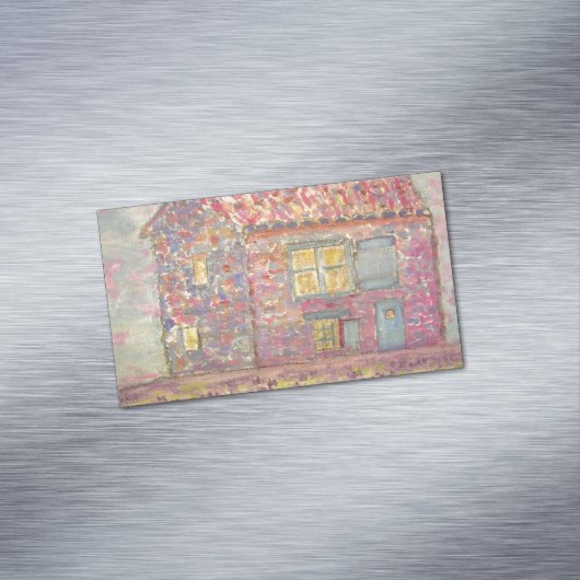 プロヴァンスハウスアンドラベンダーフィールド マグネット名刺 (インサイチュ)