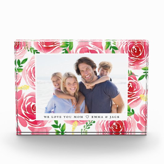 プロヴァンスバラ母の日フォトブロック フォトブロック (正面)