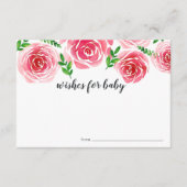 プロヴァンスバラ |ウィッシュベビーカード アドバイスカード (正面)