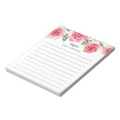 プロヴァンスバラ |線パーソナライズされた付 ノートパッド (回転)