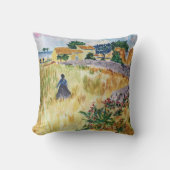 プロヴァンスファームハウスインザヴァンゴッホスタイル クッション (正面)