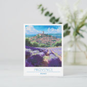 プロヴァンスフランスアートヴィンテージトラベル ポストカード (スタンド正面)