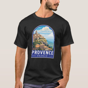 プロヴァンスフランストラベルアートヴィンテージ Tシャツ