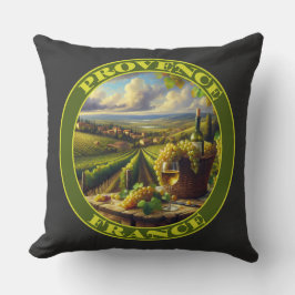 プロヴァンスフランスワインカントリー クッション