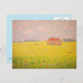 プロヴァンスフランス ポストカード (正面/裏面)