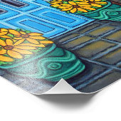 プロヴァンスメモリーズプリントバイリサロレンツ フォトプリント            (角)