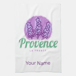 プロヴァンスレトロラベンダーリフランスのビエラフランス キッチンタオル