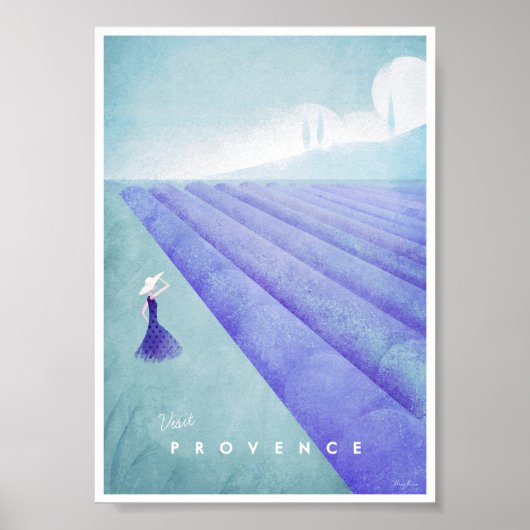 プロヴァンスヴィンテージ旅行ポスター ポスター (正面)