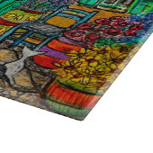 プロヴァンス切削ボードのメモリ カッティングボード (角)