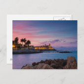 プロヴァンス – アンティーブポストカードの城 ポストカード (正面/裏面)