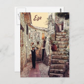 プロヴァンス・エゼ ポストカード (正面/裏面)