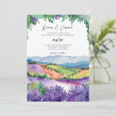 プロヴァンス フランス 結婚式招待状 招待状 (スタンド正面)