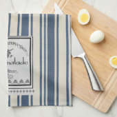 プロヴァンフランスのスマーマレードヴィンテージフランスの キッチンタオル (四つ折り)