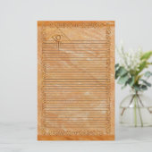 プロヴィデンスの目は石造りの静止した並べました 便箋 (スタンド正面)