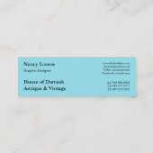 プロヴィデンス: ネプチューンのゲート スキニー名刺 (裏面)