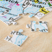 プロヴィデンス、ロードアイランド ジグソーパズル (側面)