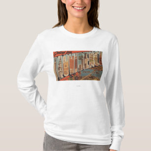 プロヴィデンス、ロードアイランド-大きい手紙場面2 Tシャツ