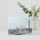 プロヴィンセタウンハーバー ポストカード (スタンド正面)