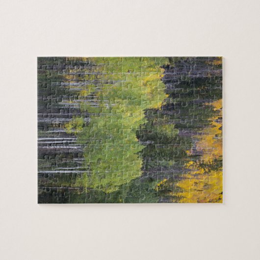 プロヴォリバーと《植物》アスペンの木 ジグソーパズル (横)