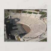 プロヴディフのローマの劇場 ポストカード (正面)