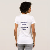 プロ敏捷- Tシャツ (裏面フル)